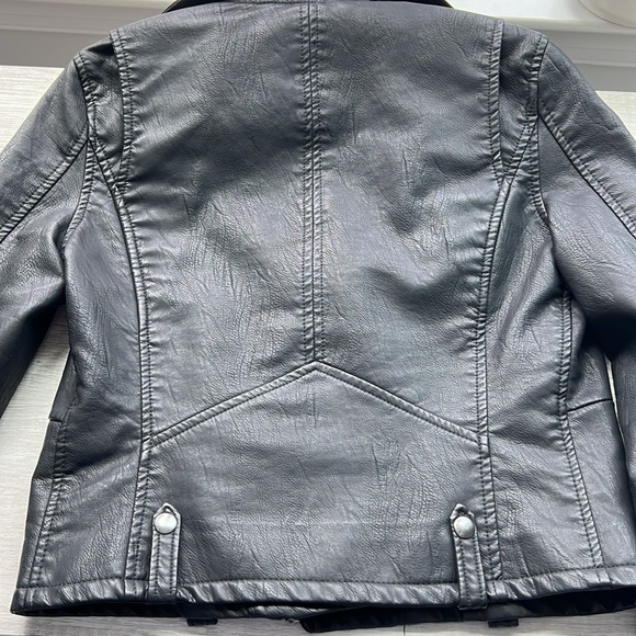 BLANK NYC Leather Jacket with Removable Hood - Picture 10 of 10